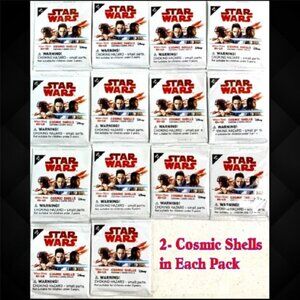 Lot of 14 Winn Dixie Star Wars Cosmic Shells 2-Packs New! Sealed!